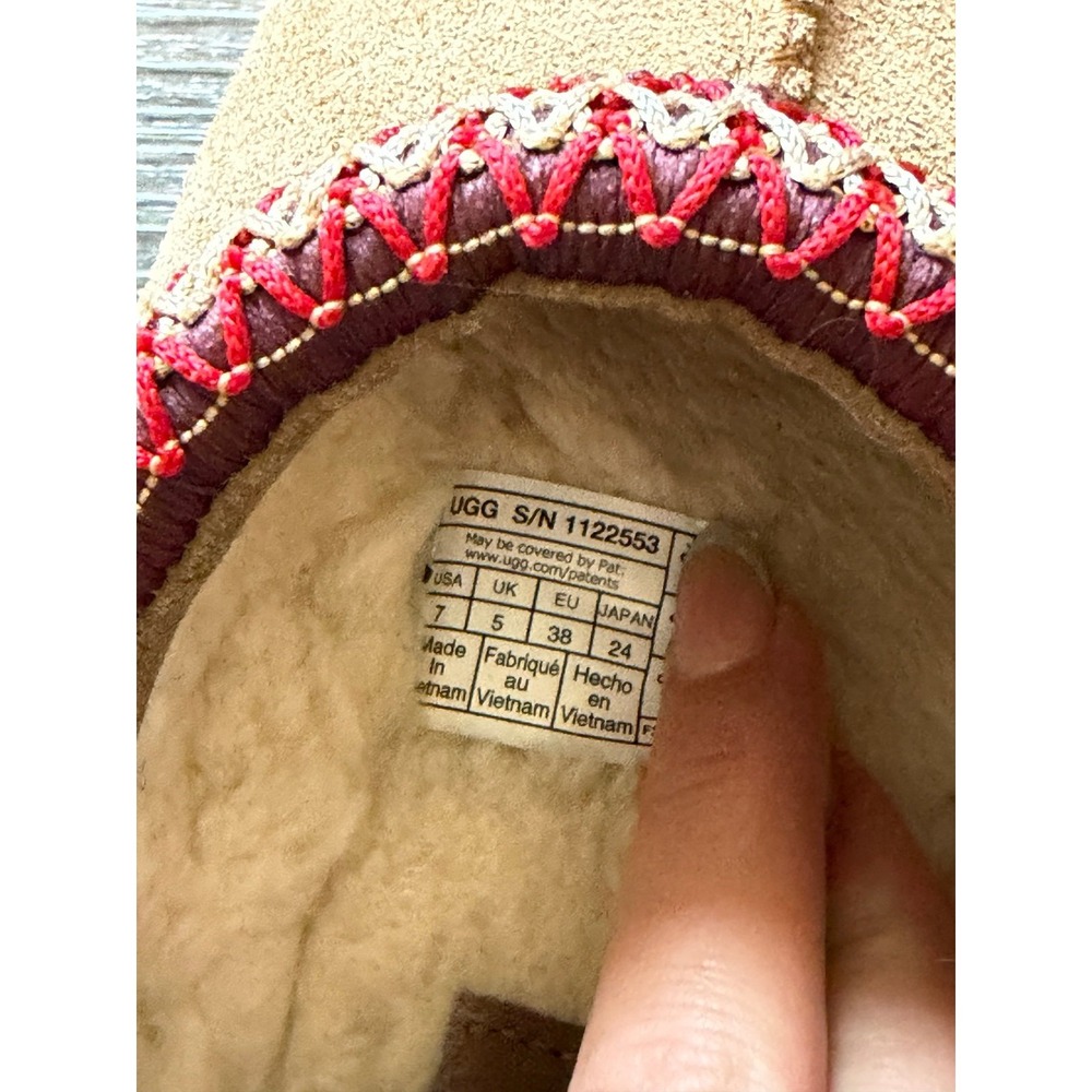 UGG Tazz II brown slippers size 7 - Picture 7 of 10